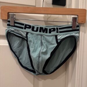 Men's Pump Light Blue Briefs